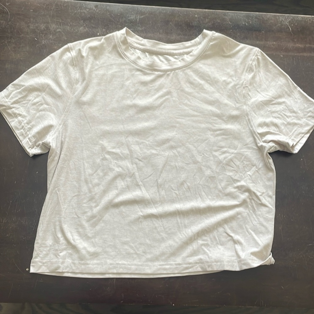 Outdoor voices cloudknit tee , milkstone XS